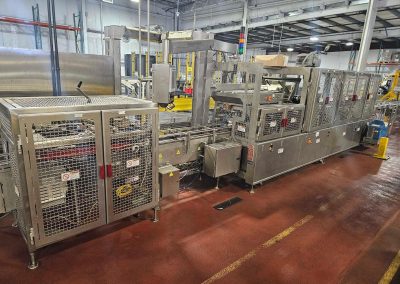 stainless steel automatic wrap machine put up for auction