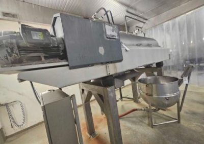 slop oil tricanter centrifuge on factory floor